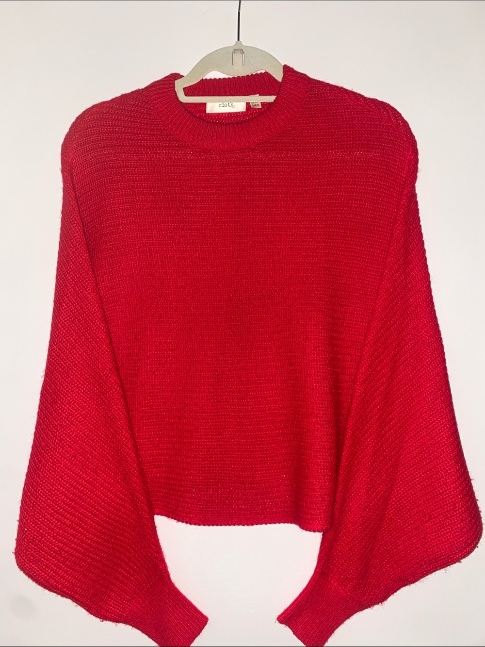 Red Women's Knit Sweater - Unbranded